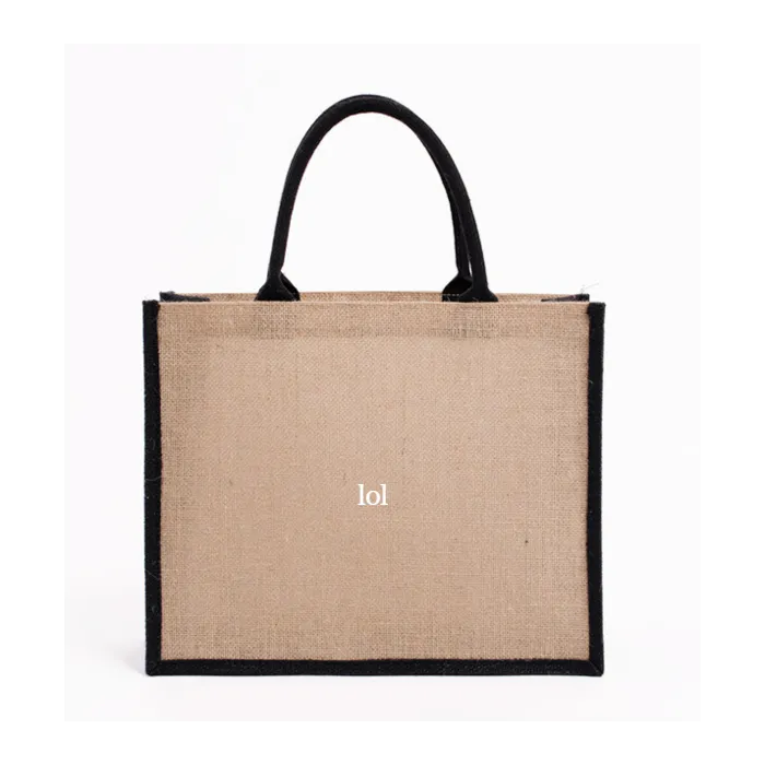 Custom Jute Bag 07 (39x31x15cm)