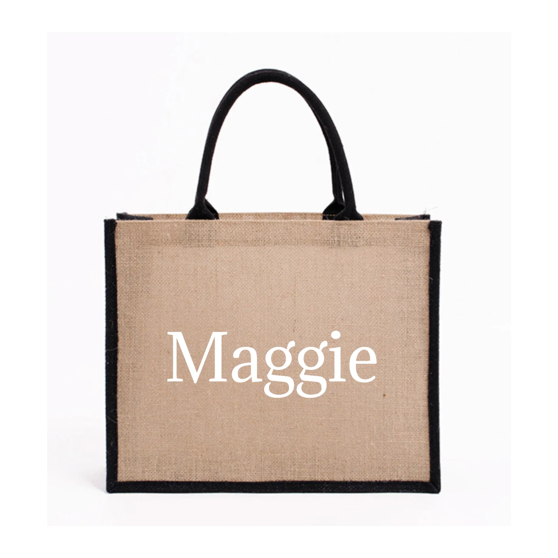 Custom Jute Bag 07 (39x31x15cm)