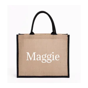 Custom Jute Bag 07 (39x31x15cm)