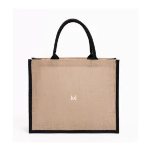 Custom Jute Bag 07 (39x31x15cm)