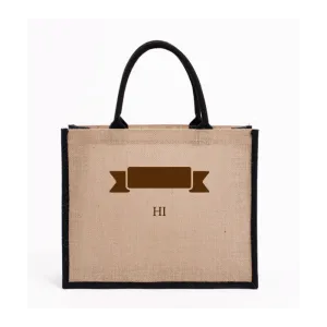 Custom Jute Bag 07 (39x31x15cm)