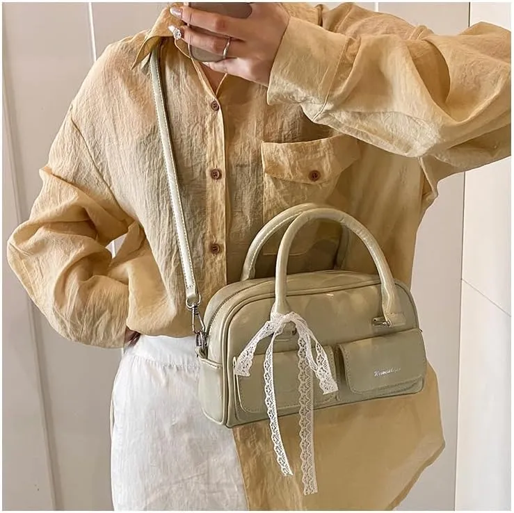 Cute Crossbody Bags for Women Vegan Leather Purses Small Shoulder Handbags handbag y2k purse aesthetic purse