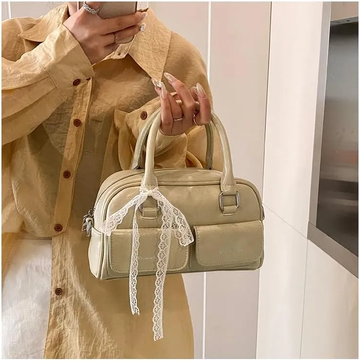 Cute Crossbody Bags for Women Vegan Leather Purses Small Shoulder Handbags handbag y2k purse aesthetic purse