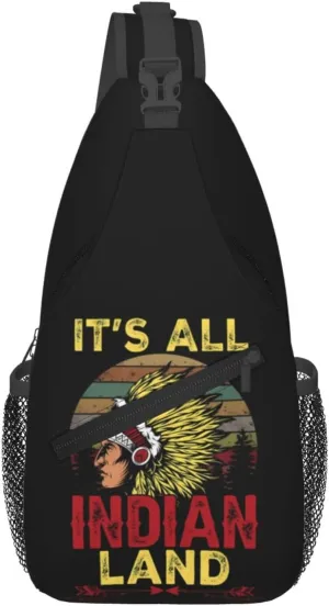 Cute Moto Mom Motocross Mother Racing Dirt Bike Sling Bag Crossbody Bag Casual Chest Bags Travel Shoulder Backpack