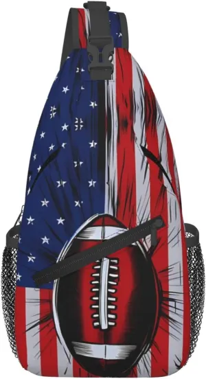 Cute Moto Mom Motocross Mother Racing Dirt Bike Sling Bag Crossbody Bag Casual Chest Bags Travel Shoulder Backpack