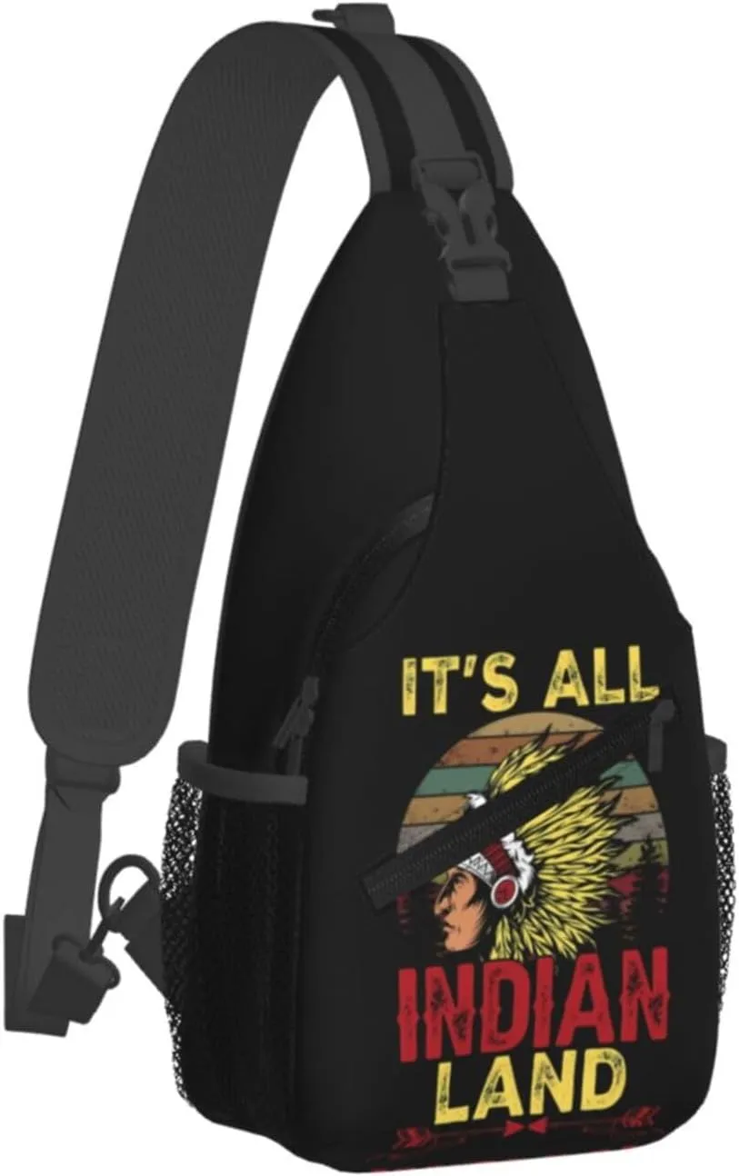 Cute Moto Mom Motocross Mother Racing Dirt Bike Sling Bag Crossbody Bag Casual Chest Bags Travel Shoulder Backpack