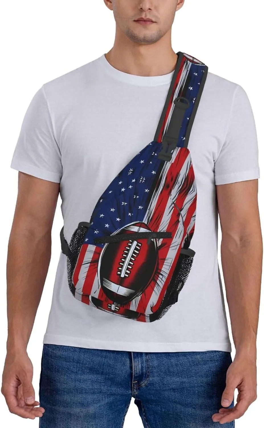 Cute Moto Mom Motocross Mother Racing Dirt Bike Sling Bag Crossbody Bag Casual Chest Bags Travel Shoulder Backpack