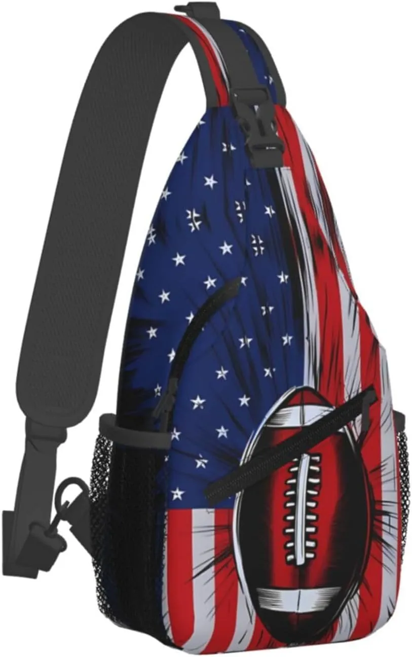 Cute Moto Mom Motocross Mother Racing Dirt Bike Sling Bag Crossbody Bag Casual Chest Bags Travel Shoulder Backpack