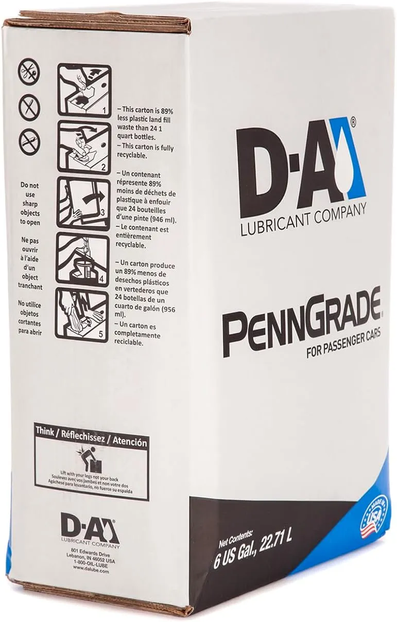 D-A LUBRICANT COMPANY 54585, Autotrans Super LV Full Synthetic Automatic Transmission Fluid (ATF), 6 Gallon