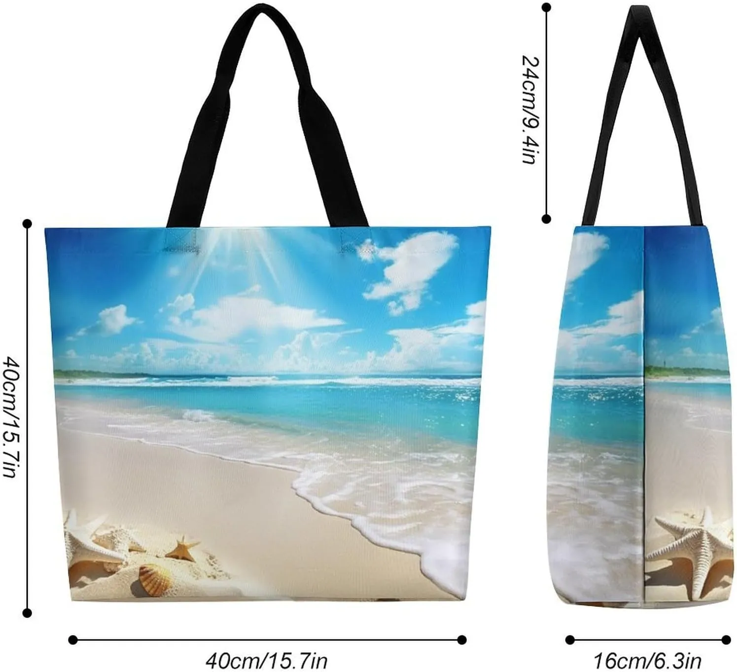 Dachshund Dog Tote Bag for Women Reusable Grocery Shoulder Bags Shopping Bag for Travel, Groceries