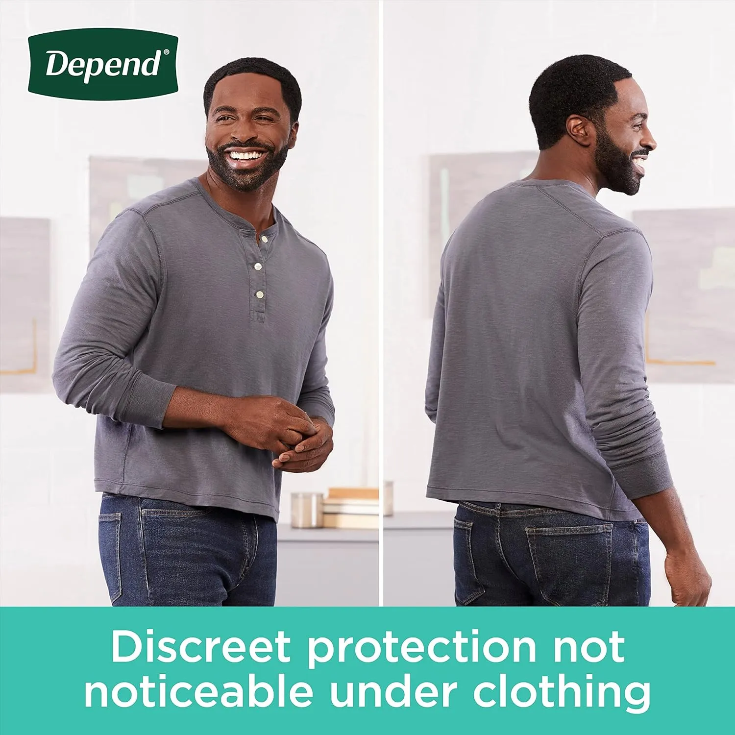 Depend Fresh Protection Adult Incontinence Underwear for Men, Disposable, Maximum, Extra-Large, Grey, 68 Count (2 Packs of 34), Packaging May Vary