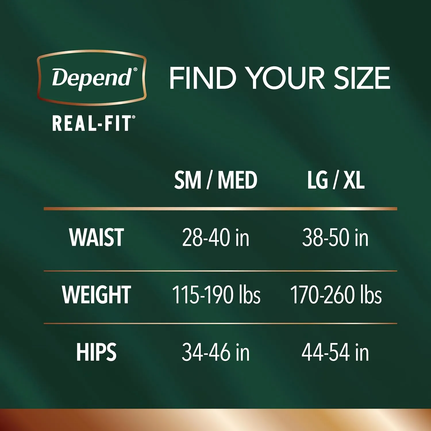 Depend Real Fit Incontinence Underwear for Men, Disposable, Maximum Absorbency, Large/Extra Large, Grey, 52 Count (2 packs of 26), Packaging May Vary