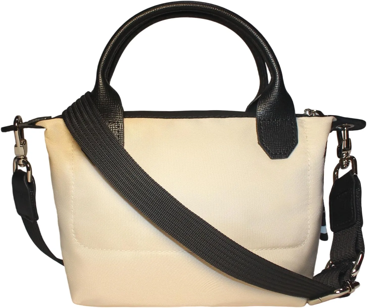Designer Mini Tote for Women - Lightweight Crossbody Purse with Adjustable Dual Straps (2-Way Carry)