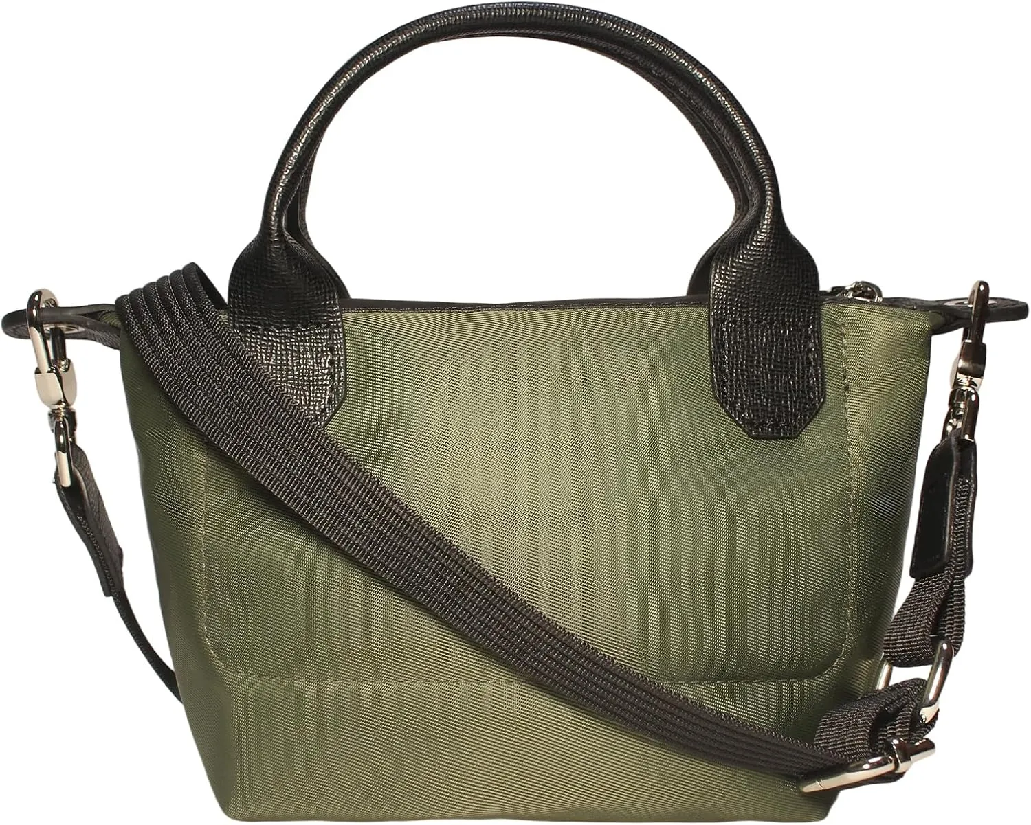 Designer Mini Tote for Women - Lightweight Crossbody Purse with Adjustable Dual Straps (2-Way Carry)
