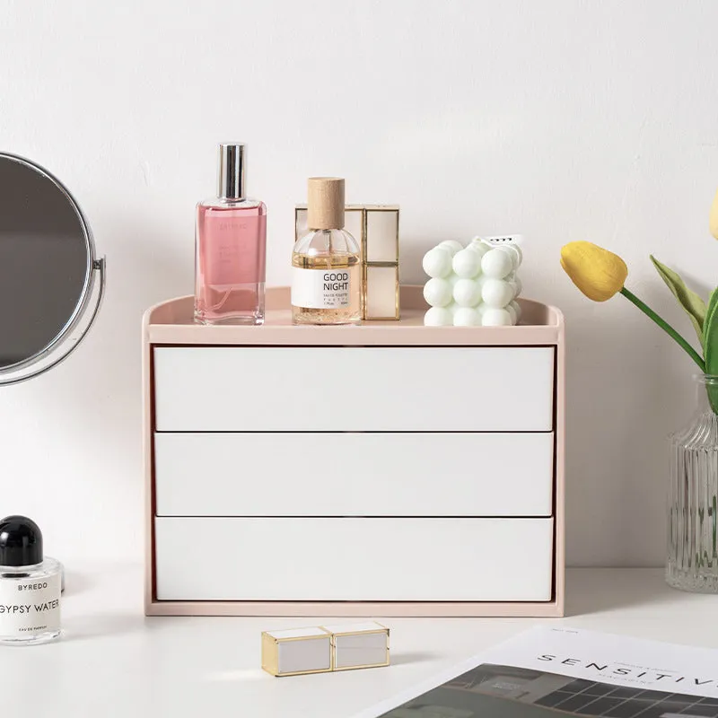 Desktop Rotating Multi-Layer Cosmetic Storage Box
