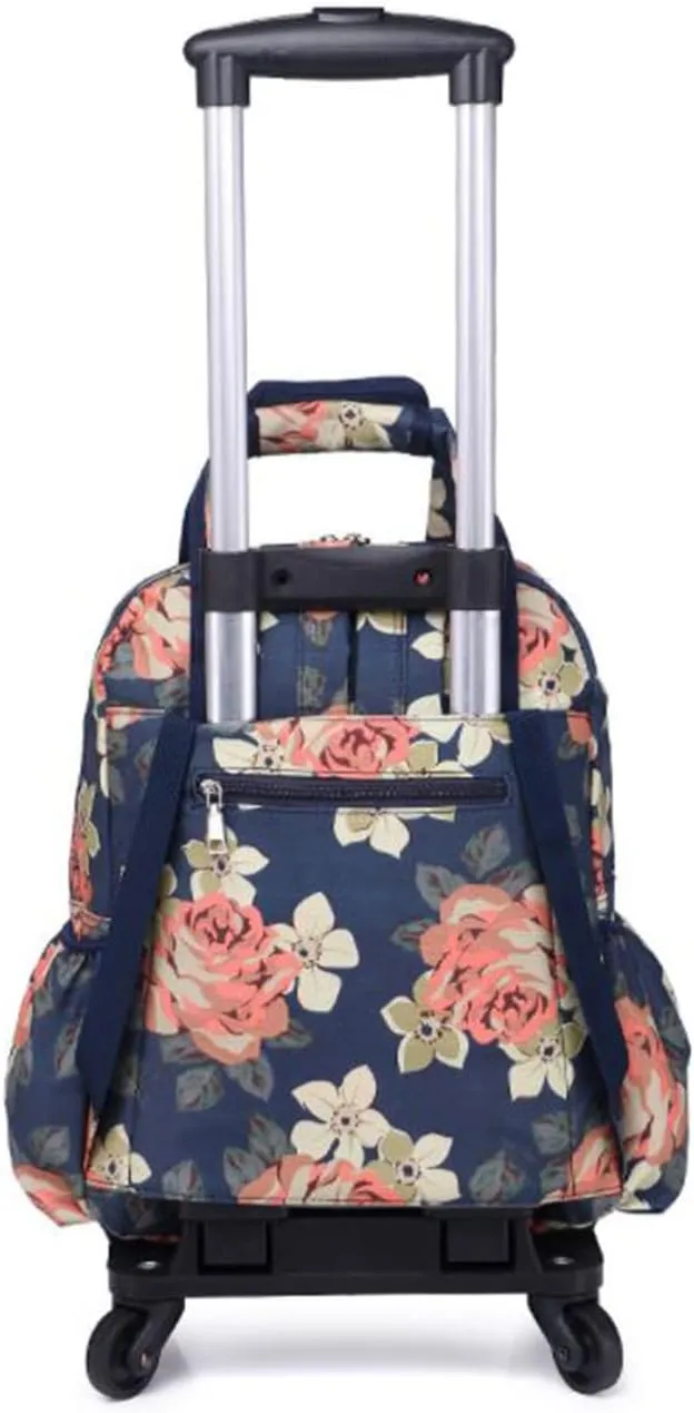 Detachable and Portable Travel Bag, Shopping Basket with Wheels（BLA4）