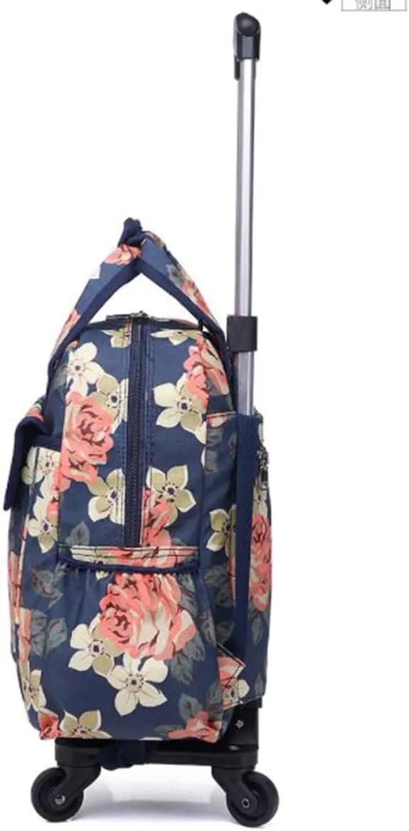 Detachable and Portable Travel Bag, Shopping Basket with Wheels（BLA4）