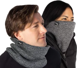 DG Hill Winter Neck Warmer - 2 Pack Face Mask Cold Weather - Neck Gaiter for Men Women Thick Thermal Fleece Lined Ski Outdoor