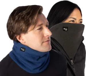 DG Hill Winter Neck Warmer - 2 Pack Face Mask Cold Weather - Neck Gaiter for Men Women Thick Thermal Fleece Lined Ski Outdoor