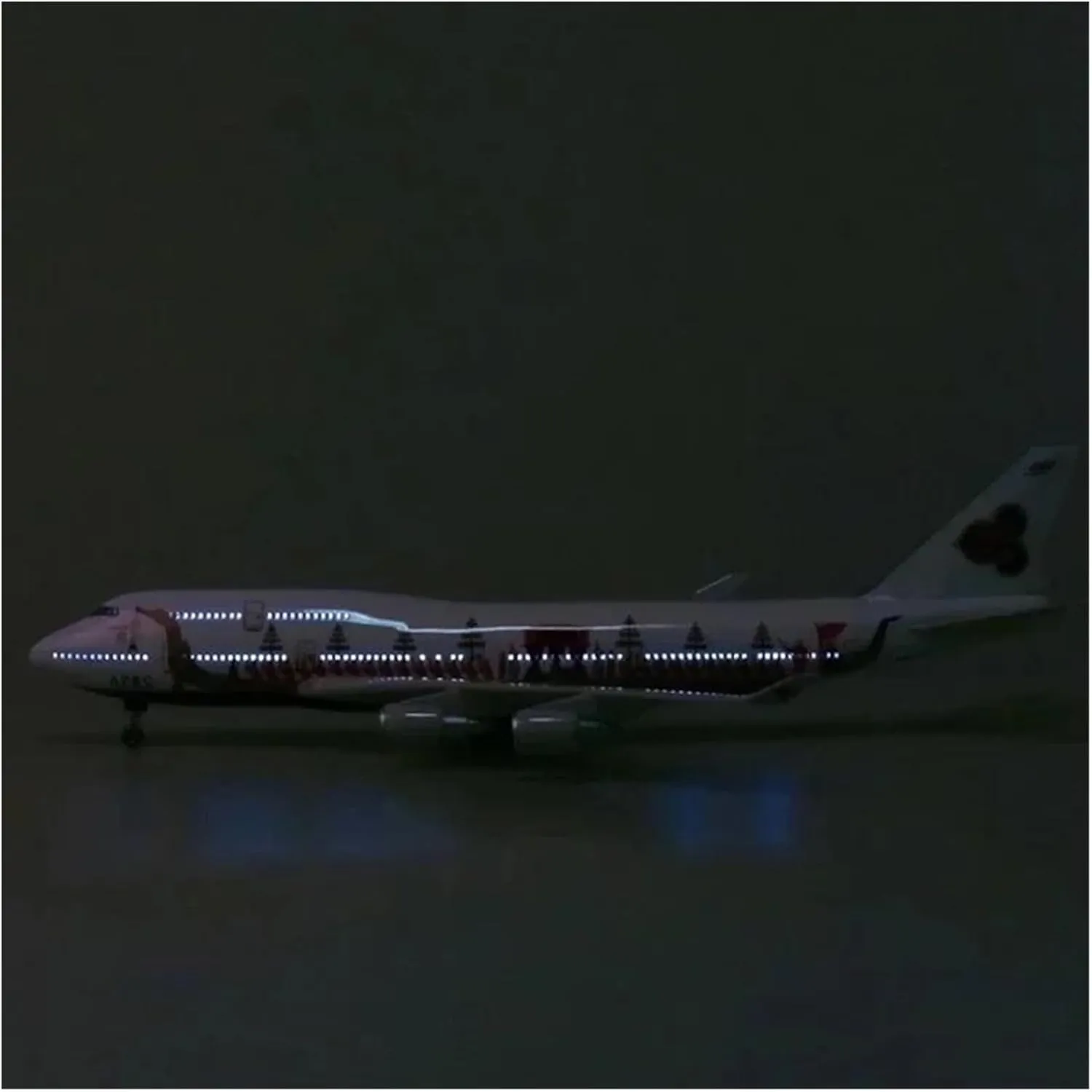 Diecast Plane Model 1：150 Scale for B787 Diecast Resin Plane Model with Light and Wheel Decorative Souvenirs (No Light)