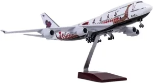 Diecast Plane Model 1：150 Scale for B787 Diecast Resin Plane Model with Light and Wheel Decorative Souvenirs (No Light)