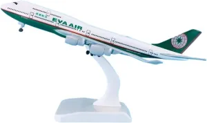 Diecast Plane Model 1:350 for B747-400 Alloy Die-cast Airplane Model Desktop Decorations Collector's Edition
