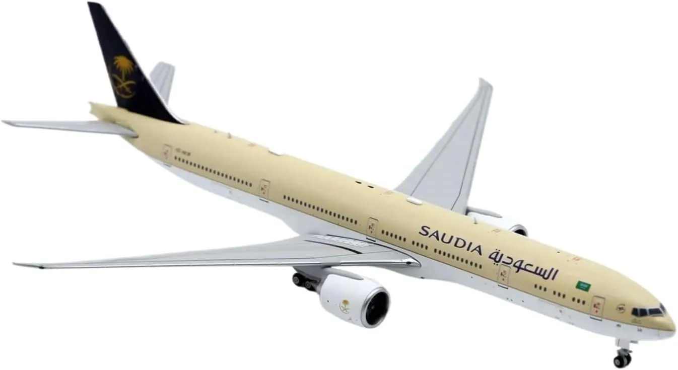 Diecast Plane Model 1:400 for B777-300(ER) SkyTeam HZ-AK38 Alloy Die-Casting Airplane Model for Collection