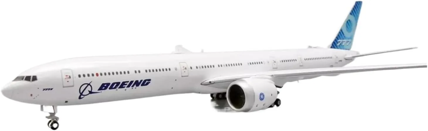 Diecast Plane Model 1:400 for B777-9X Aircraft Model Alloy Collection Model Decorative Display