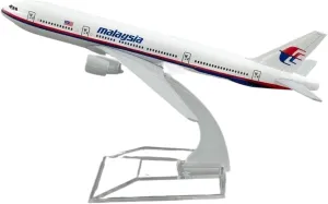 Diecast Plane Model 1:400 for B777 Alloy Diecast Aircraft Model Static Simulation Desktop Decorations