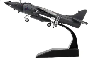 Diecast Plane Model 1:72 for Malvinas War Harrier Jump Fighter Diecast Metal Aircraft Model Souvenirs