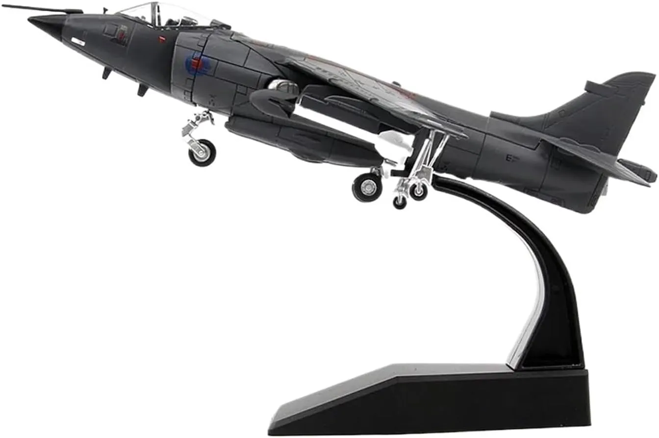 Diecast Plane Model 1:72 for Malvinas War Harrier Jump Fighter Diecast Metal Aircraft Model Souvenirs
