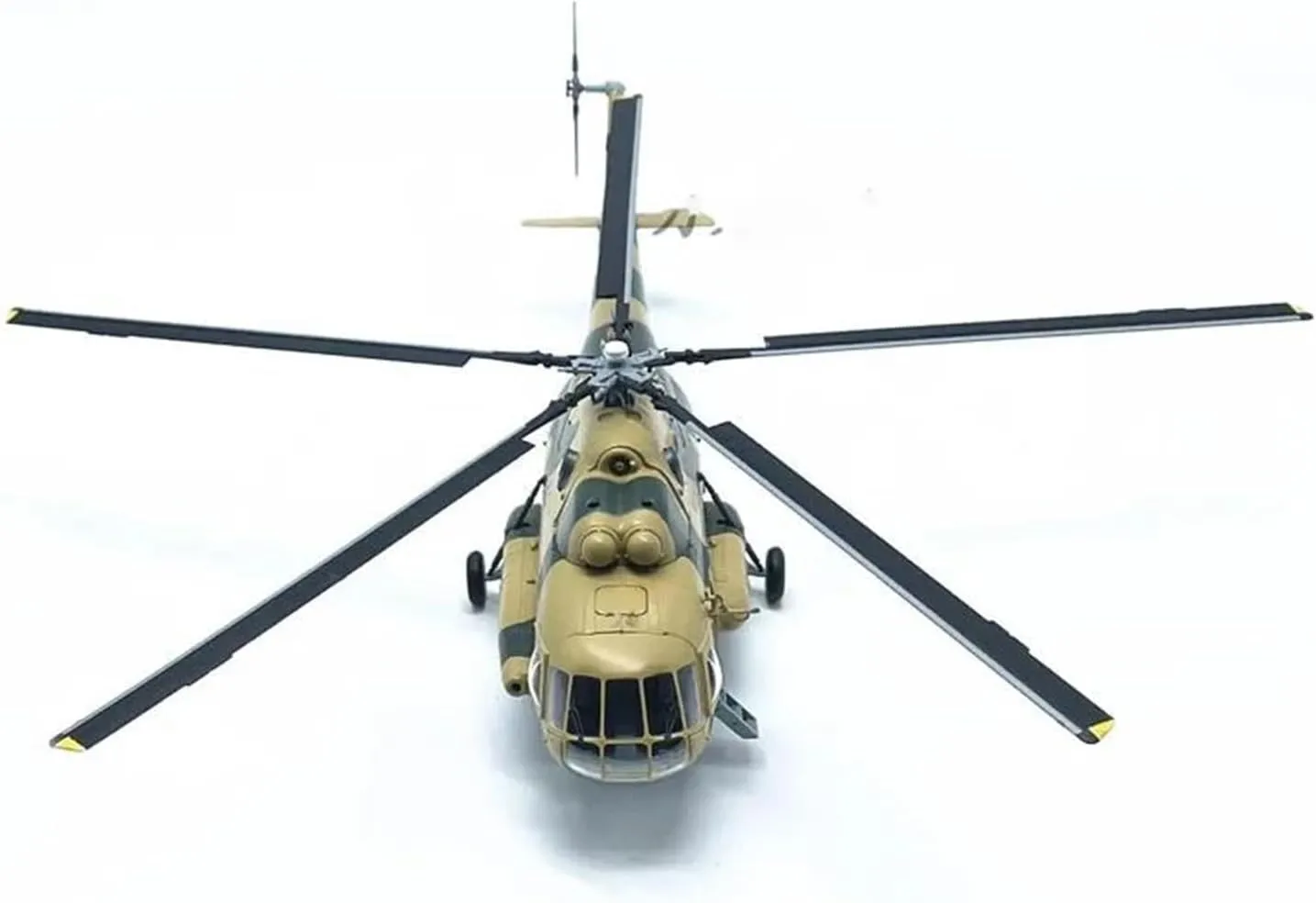 Diecast Plane Model 1：72 for MI-8 Transport Helicopter Finished Simulation Ornaments Display Collection
