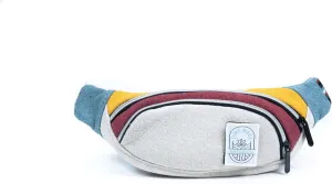 Dime Bags Naturals | The Maverick | 100% Nepali Hemp Adjustable Waist Fanny Pack (Boho Cream)
