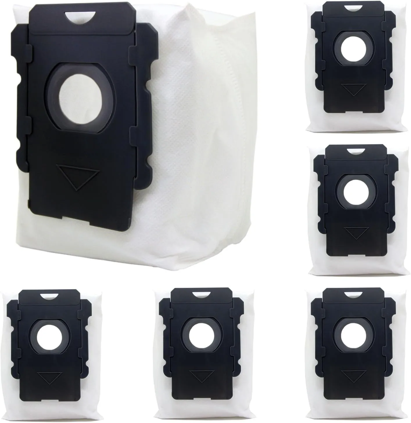 Dirt Disposal Bags Compatible with iRobot Roomba i7/i7 , i3/i3 , i1 , i4/i4 , i6/i6 , i8/i8 , j7/j7 , s9/s9  Plus, Combo j8 , j9 , i s j Series Dust Bags, 6PCS Vacuum Bags