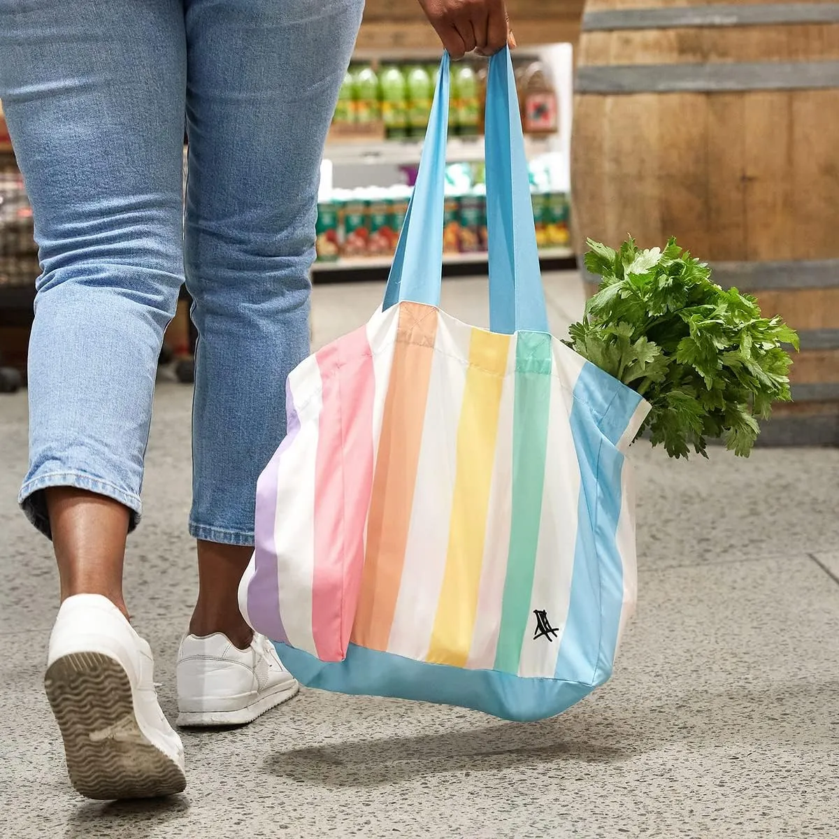 Dock & Bay Everyday Beach Tote Bag - Reusable Carrier Bag for Daily Use - Carries Up to 10kg - 100% Recycled Materials