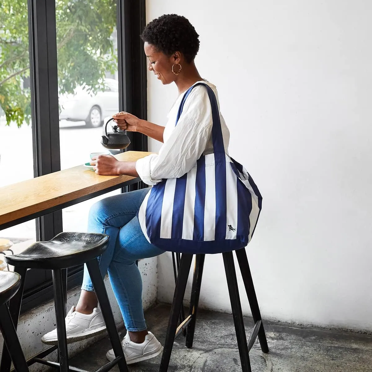 Dock & Bay Everyday Beach Tote Bag - Reusable Carrier Bag for Daily Use - Carries Up to 10kg - 100% Recycled Materials