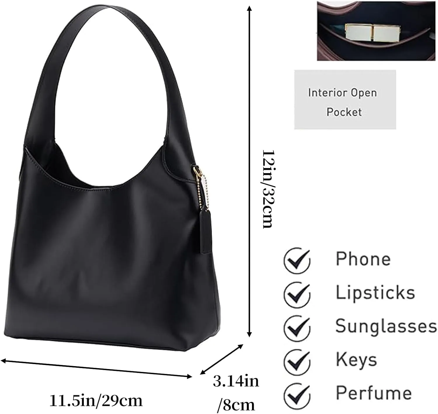 DOTBABY Women Handbag, Fashionable Single Shoulder Handheld Crossbodbag, Suitable for Shopping, Dating, and Traveling