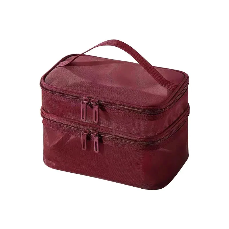 Double layer Mesh Cosmetic/Storage Bag