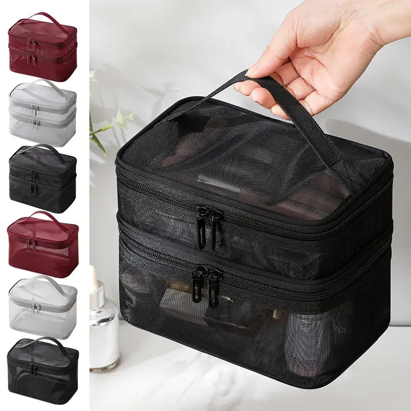Double layer Mesh Cosmetic/Storage Bag