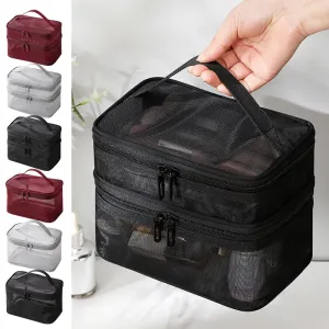 Double layer Mesh Cosmetic/Storage Bag