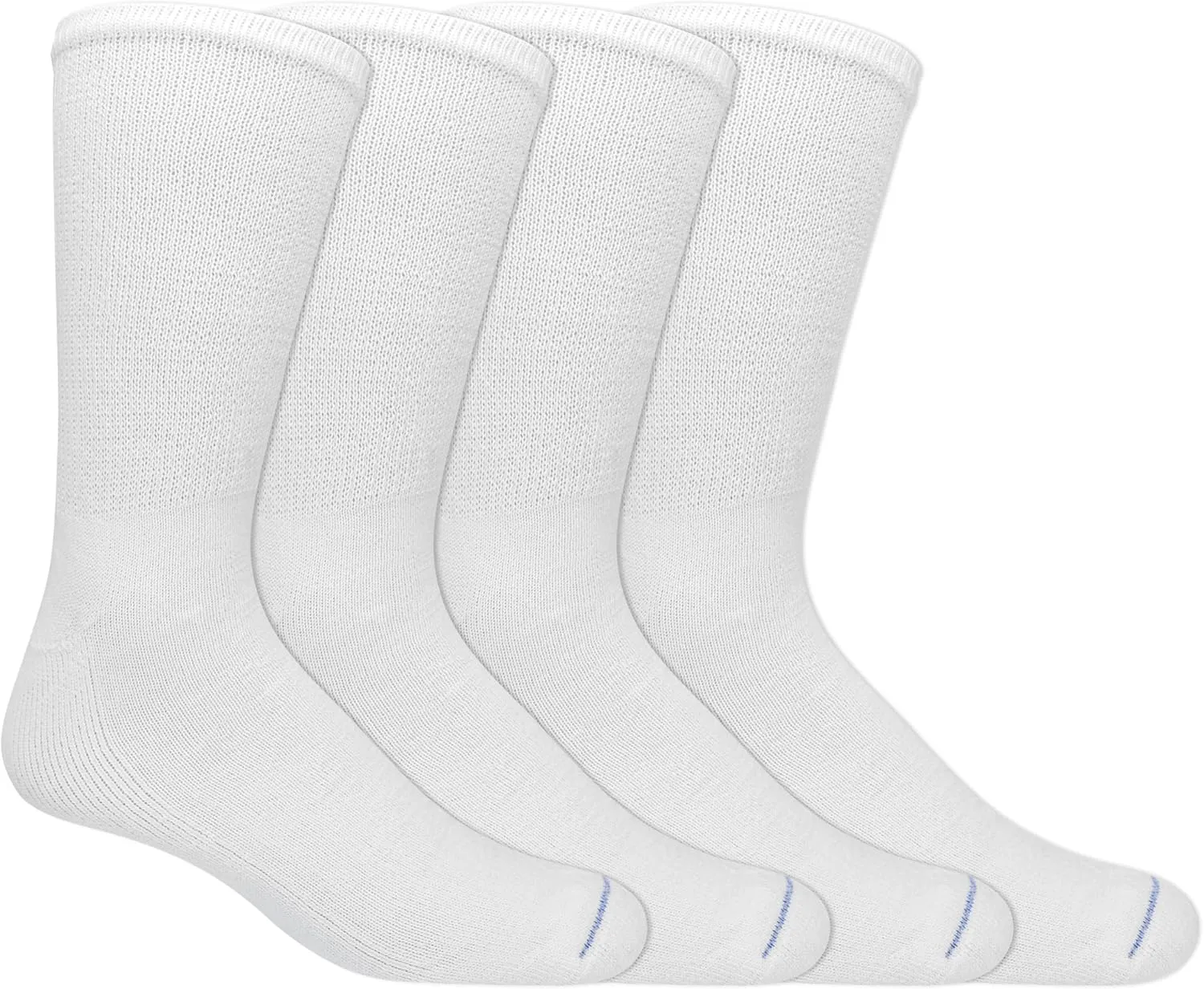 Dr. Scholl's Men's Diabetes & Circulator Socks-4 & 6 Pair Packs-Non-Binding Moisture Management