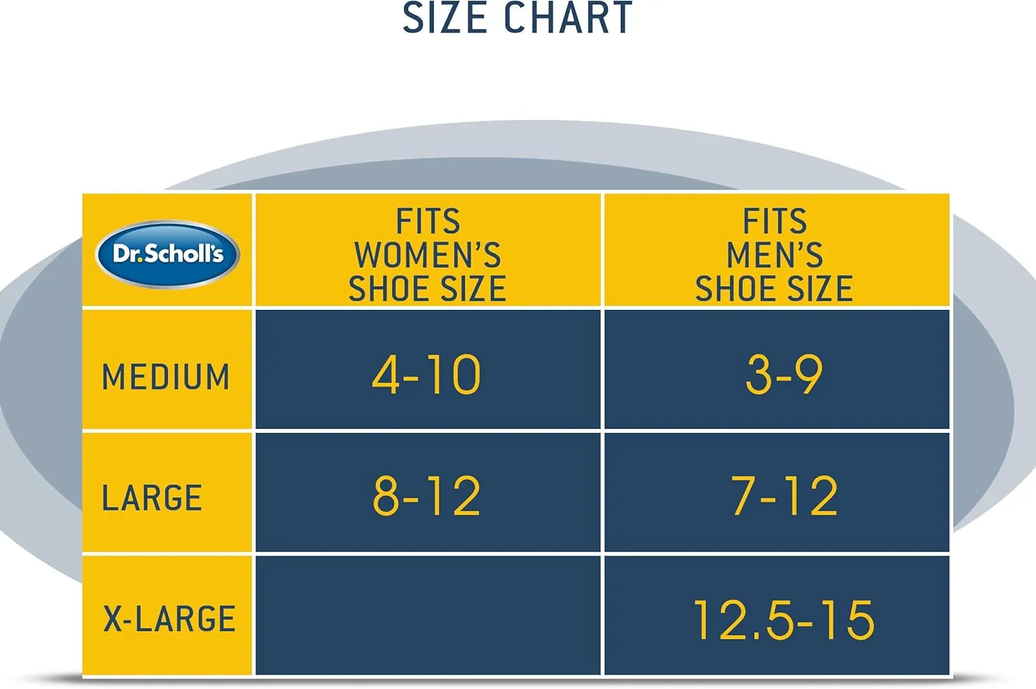 Dr. Scholl's Men's Diabetes & Circulator Socks-4 & 6 Pair Packs-Non-Binding Moisture Management