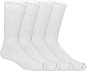 Dr. Scholl's Men's Diabetes & Circulator Socks-4 & 6 Pair Packs-Non-Binding Moisture Management