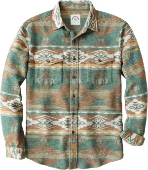 Dubinik® Mens Flannel Shirt Long Sleeve Button Down Plaid All Cotton Soft Brushed Flannel Shirt for Men Utility Casual Shirt