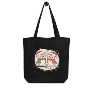 Eco Tote Bag: Owl Themed Sustainable Fashion for Everyday Use