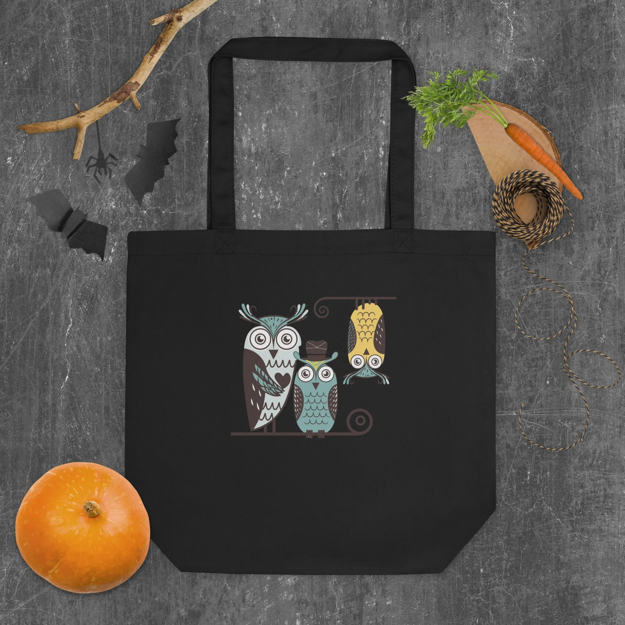 Eco Tote Bag: Owl Themed Sustainable, Stylish, and Ready for Any Adventure