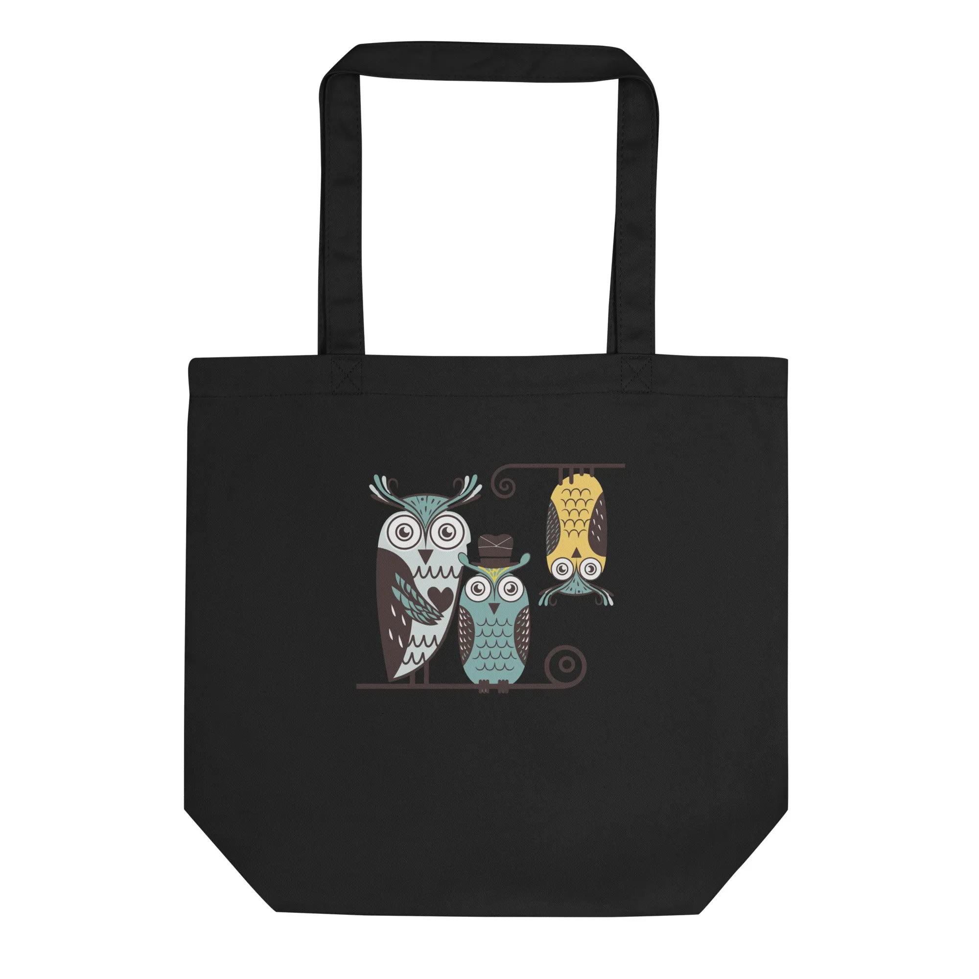 Eco Tote Bag: Owl Themed Sustainable, Stylish, and Ready for Any Adventure
