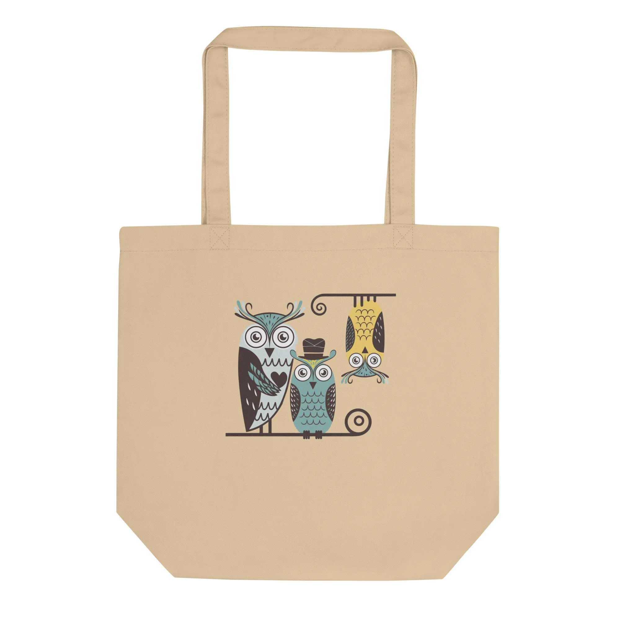 Eco Tote Bag: Owl Themed Sustainable, Stylish, and Ready for Any Adventure