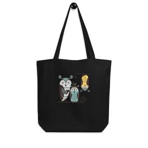 Eco Tote Bag: Owl Themed Sustainable, Stylish, and Ready for Any Adventure