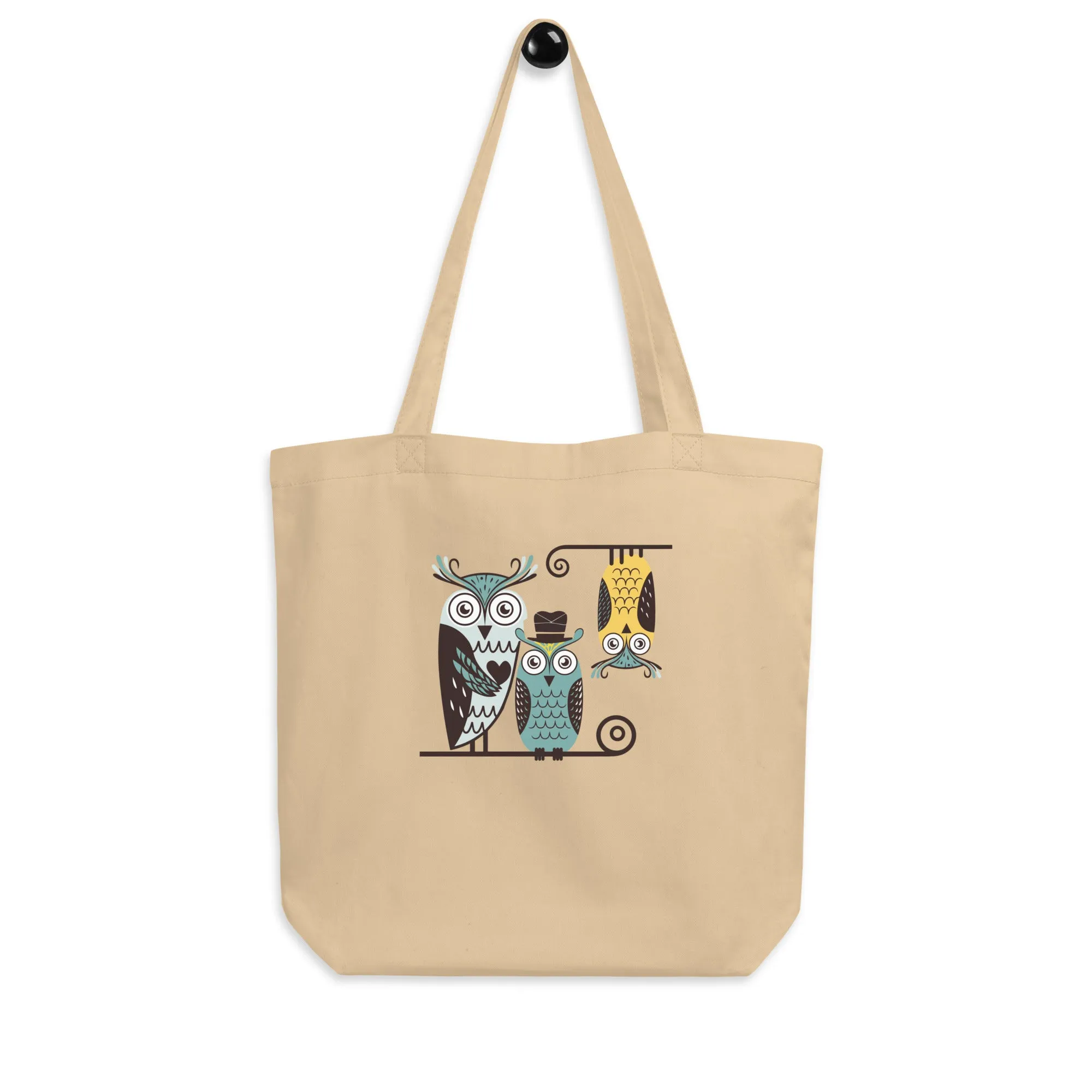 Eco Tote Bag: Owl Themed Sustainable, Stylish, and Ready for Any Adventure